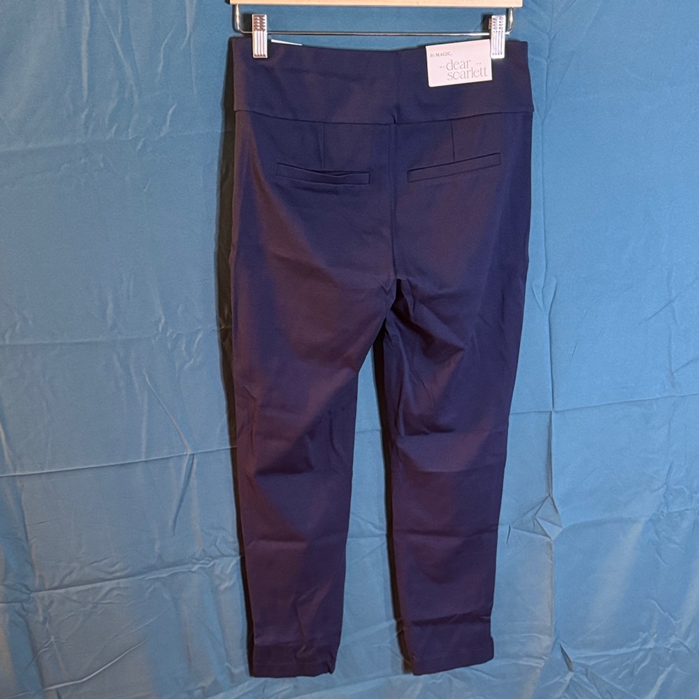 Dear Scarlett Magic Pants Navy Blue Size Large - Picture 2 of 7